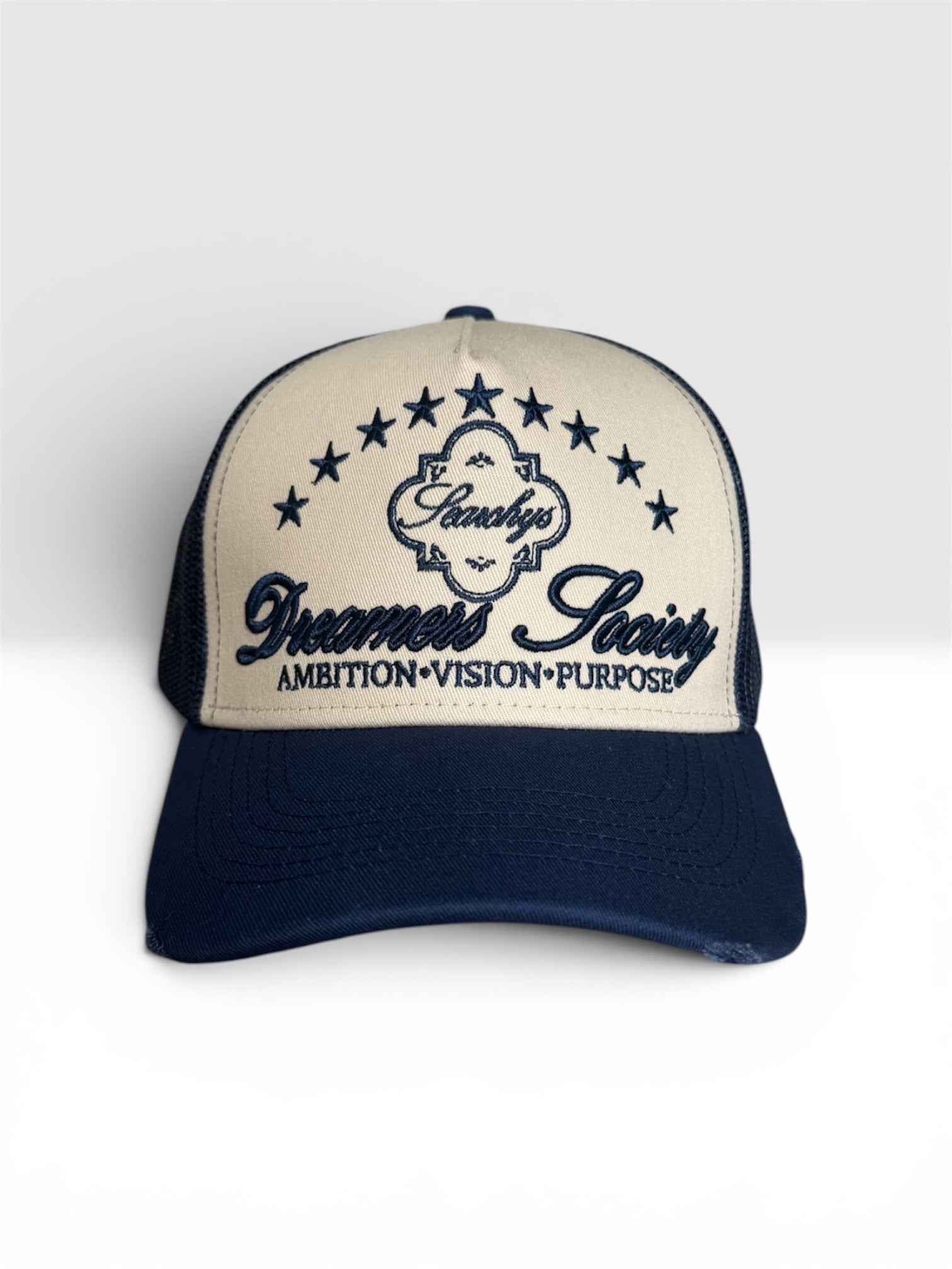DREAMERS SOCIETY TRUCKER HAT - NAVY