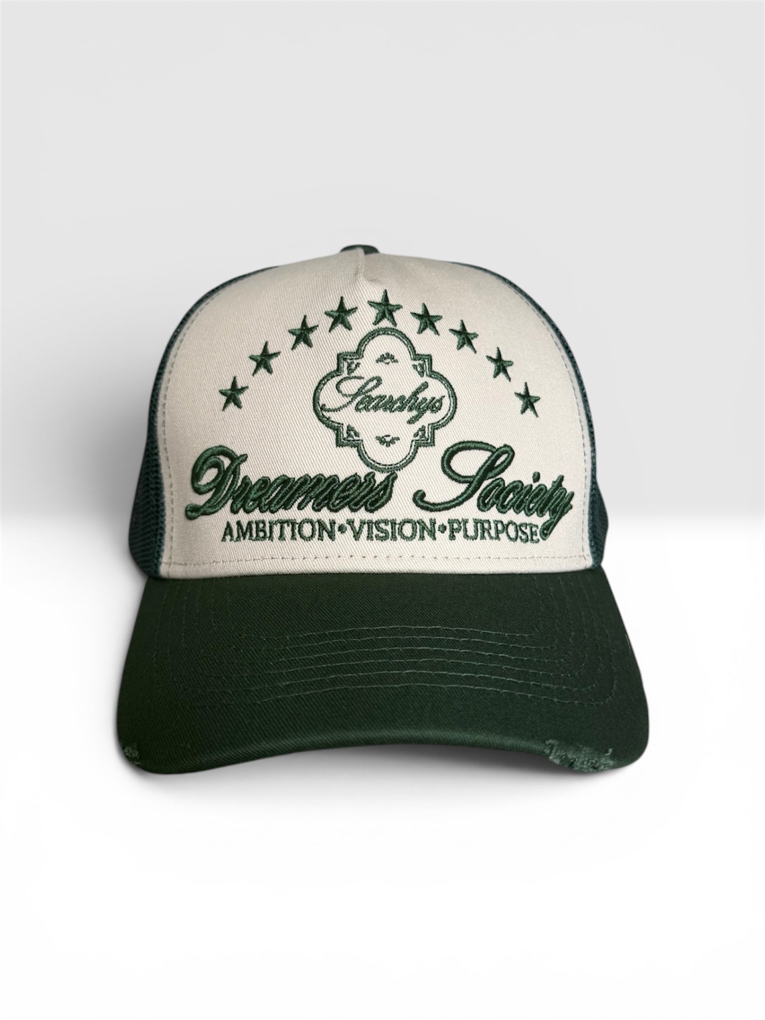 DREAMERS SOCIETY TRUCKER HAT - GREEN